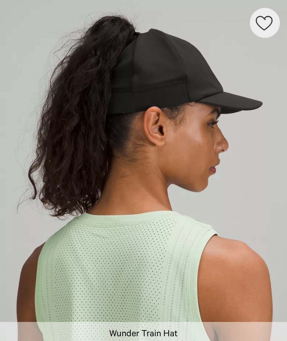 Lululemon Wunder Train Hat (Ponytail-Friendly)